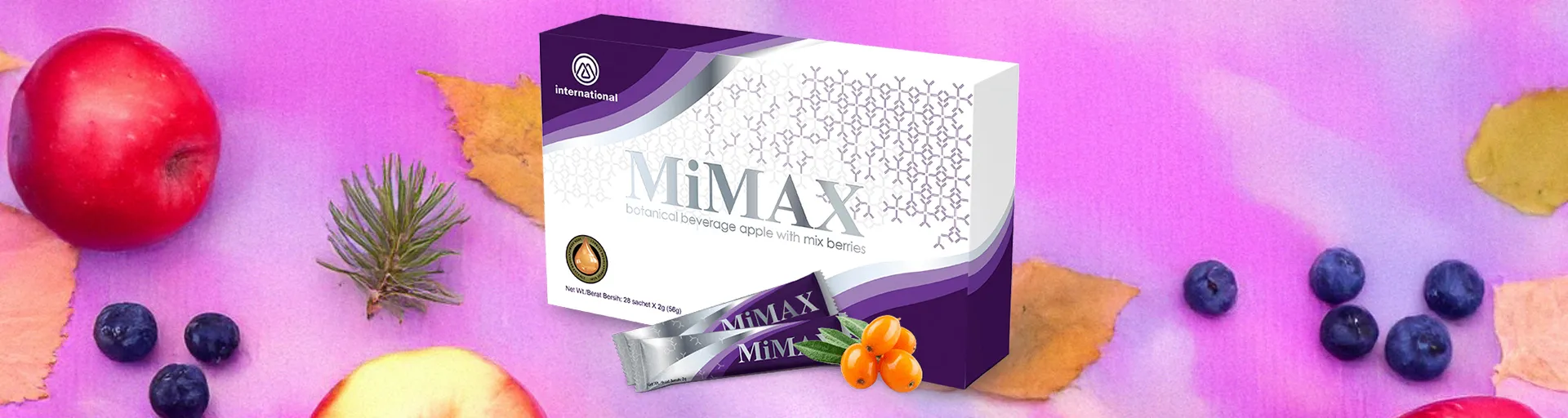 MiMAX Ürünü Arka Plan Bannerı